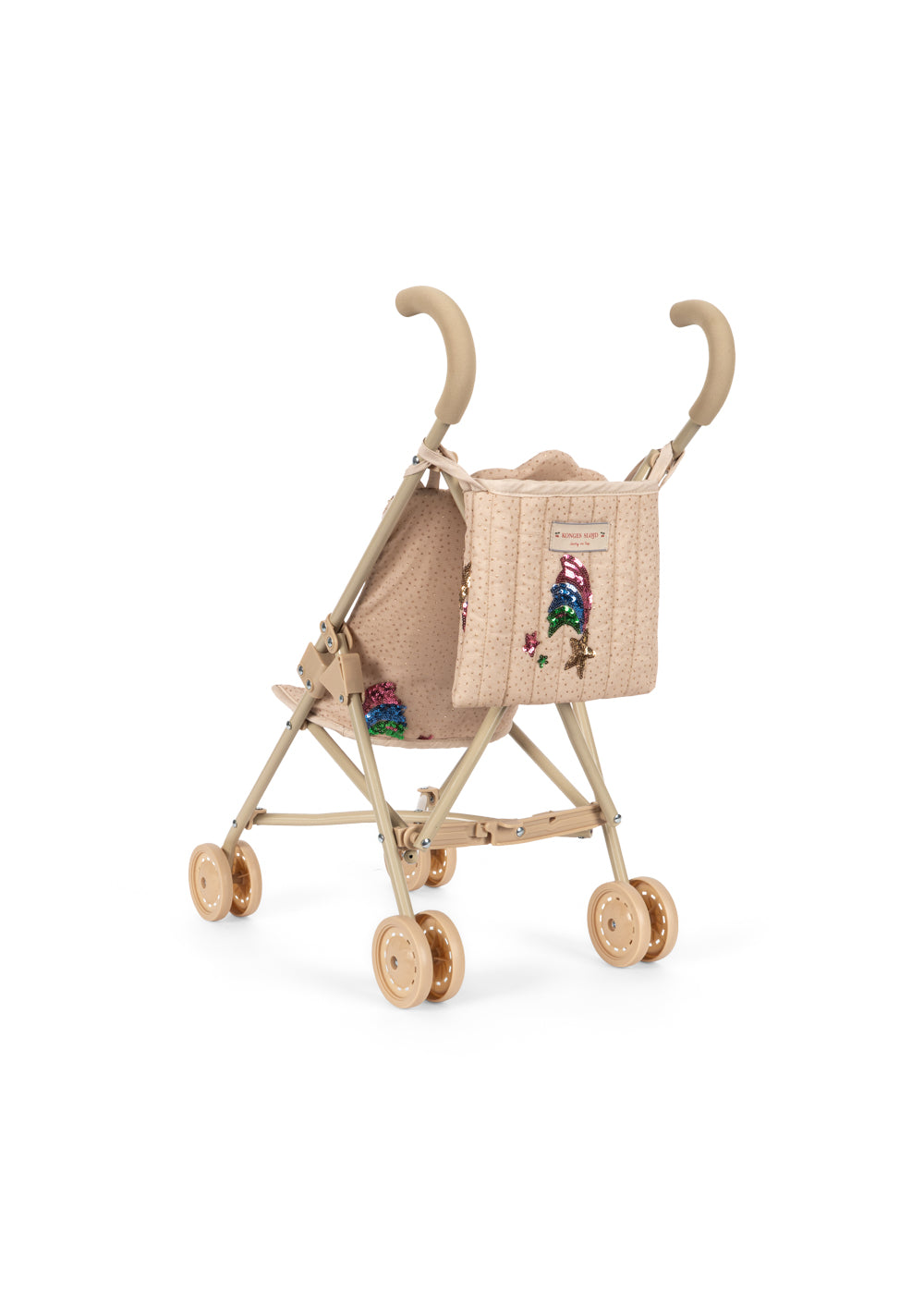Konges Sløjd Tulle poppenbuggy rainbow star