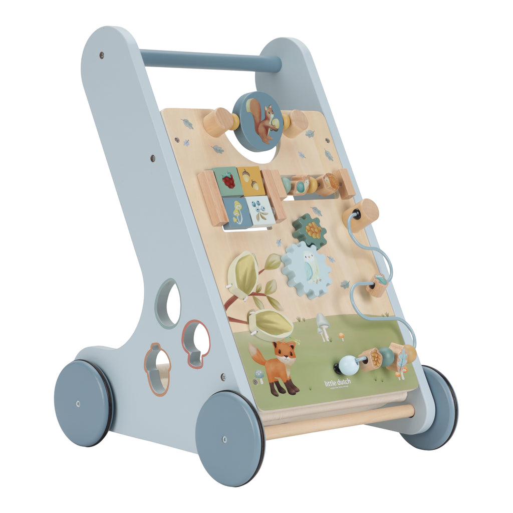 Little Dutch activiteiten loopwagen Forest Friends, zijaanzicht