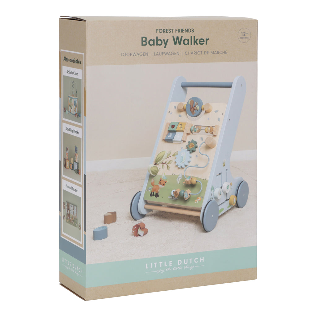 Little Dutch activiteiten loopwagen Forest Friends, verpakking