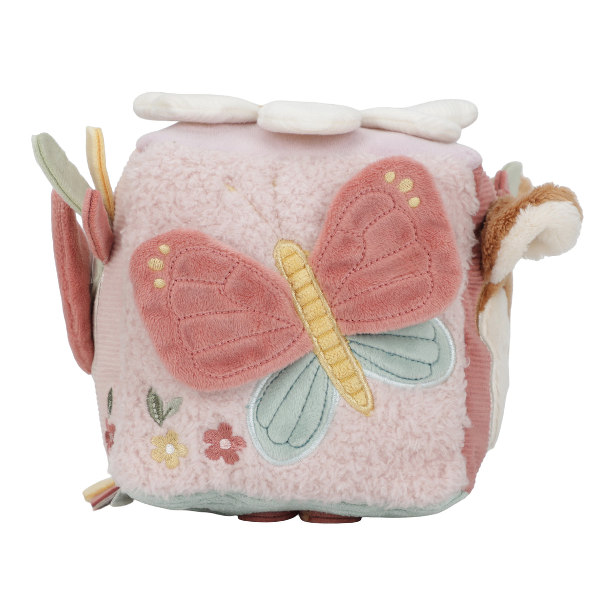 Little Dutch activiteitenkubus Fairy Garden, zijde met vlinder
