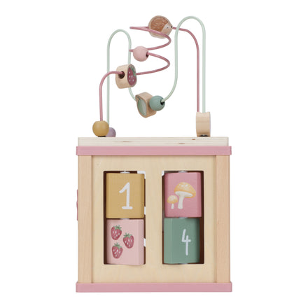 Little Dutch activiteitenspiraal Fairy Garden, zijde met draaiblokjes