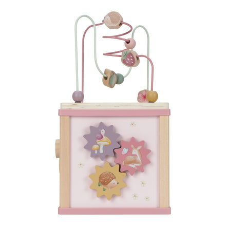 Little Dutch activiteitenspiraal Fairy Garden, zijde met draaibare bloemen
