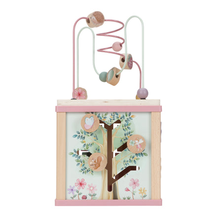 Little Dutch activiteitenspiraal Fairy Garden, zijde met schuifpuzzel