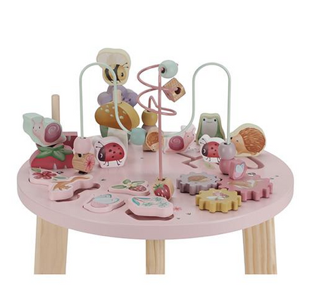 Little Dutch activiteitentafel Fairy Garden, bovenaanzicht van het speelblad