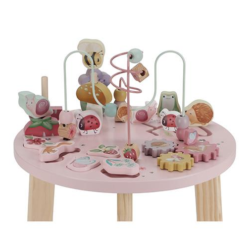 Little Dutch activiteitentafel Fairy Garden, bovenaanzicht van het speelblad
