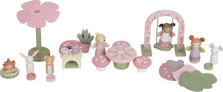 Little Dutch houten feeënhuisje Fairy Garden, alle losse accessoires en figuurtjes