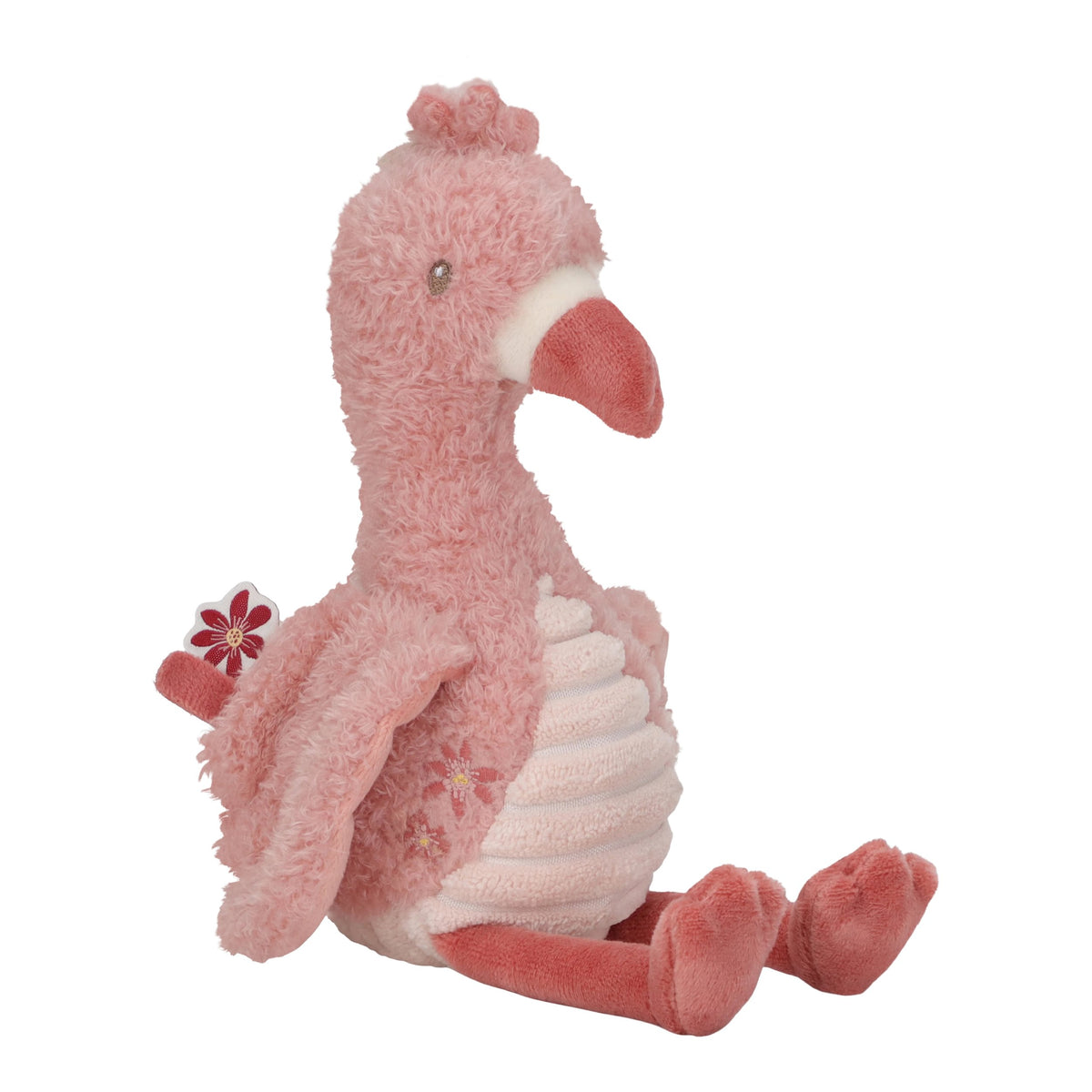 Little Dutch knuffel flamingo Safari Friends, zittend