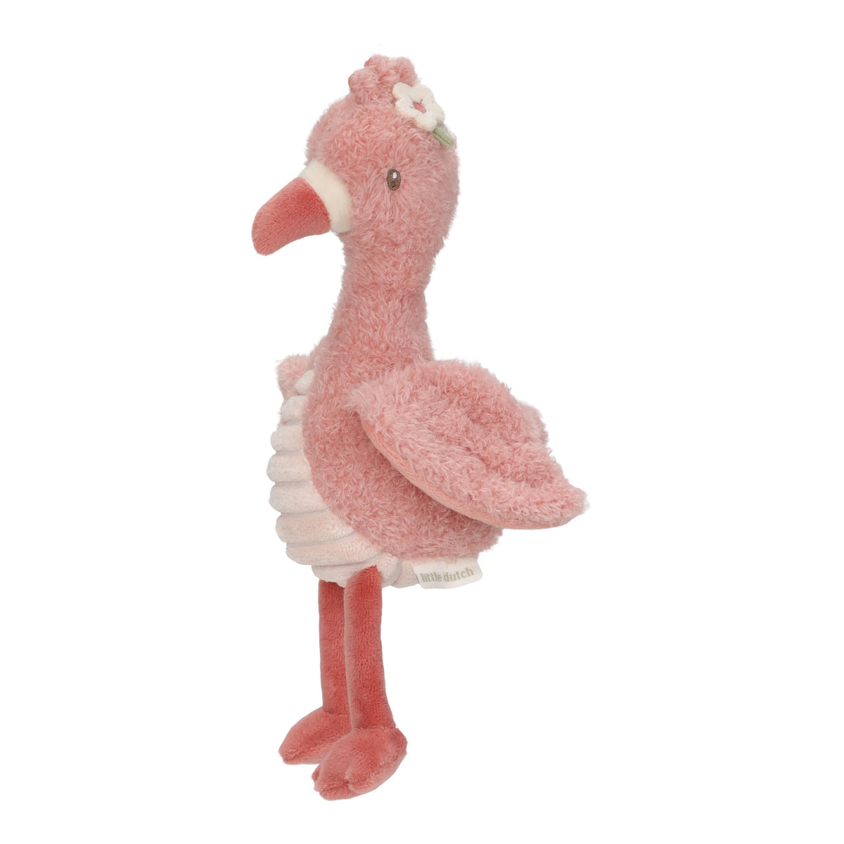 Little Dutch knuffel flamingo Safari Friends, zittend
