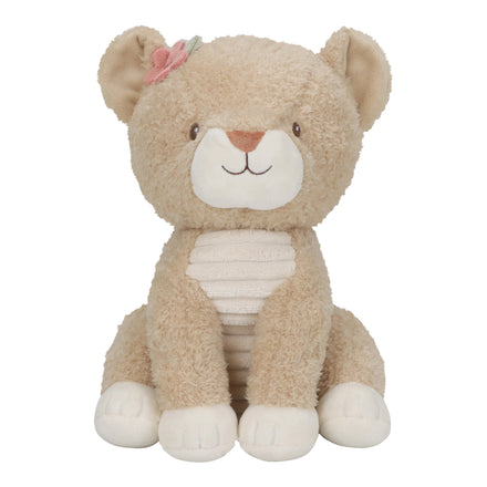 Little Dutch knuffel Safari Friends leeuwin, vooraanzicht van dichtbij