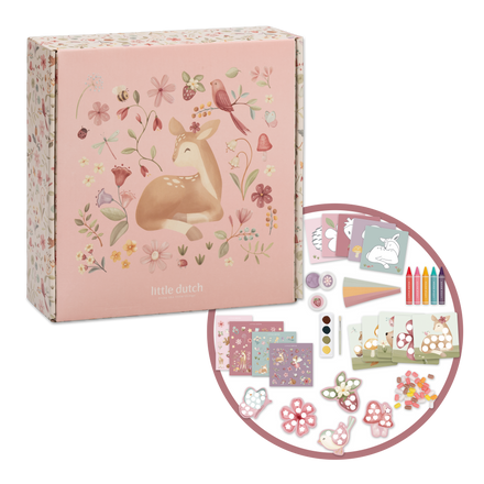 Little Dutch knutseldoos XL Fairy Garden, doos met een greep uit de knutselmaterialen