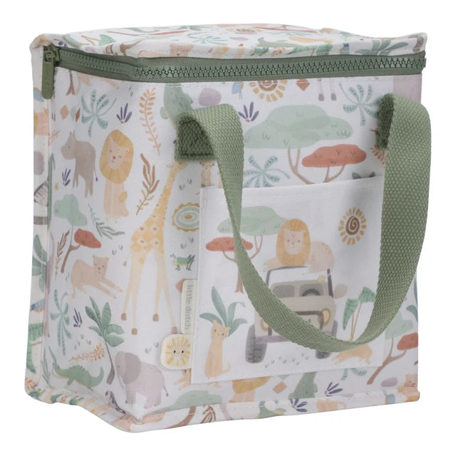 Little Dutch koeltas Safari Friends met groene hengsels