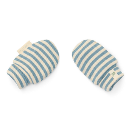 Little Dutch Krabwantjes Stone Blue Stripe, blauw-wit gestreepte krabwantjes