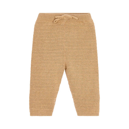 Little Dutch Safari Friends gebreid broekje in soft tan