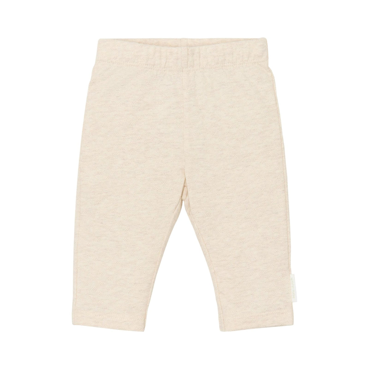 Little Dutch Safari Friends legging in zandmelee met elastische tailleband