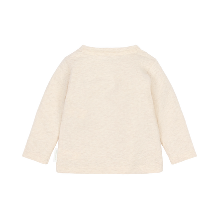Little Dutch Safari Friends overslagshirt met borduursel langs de hals