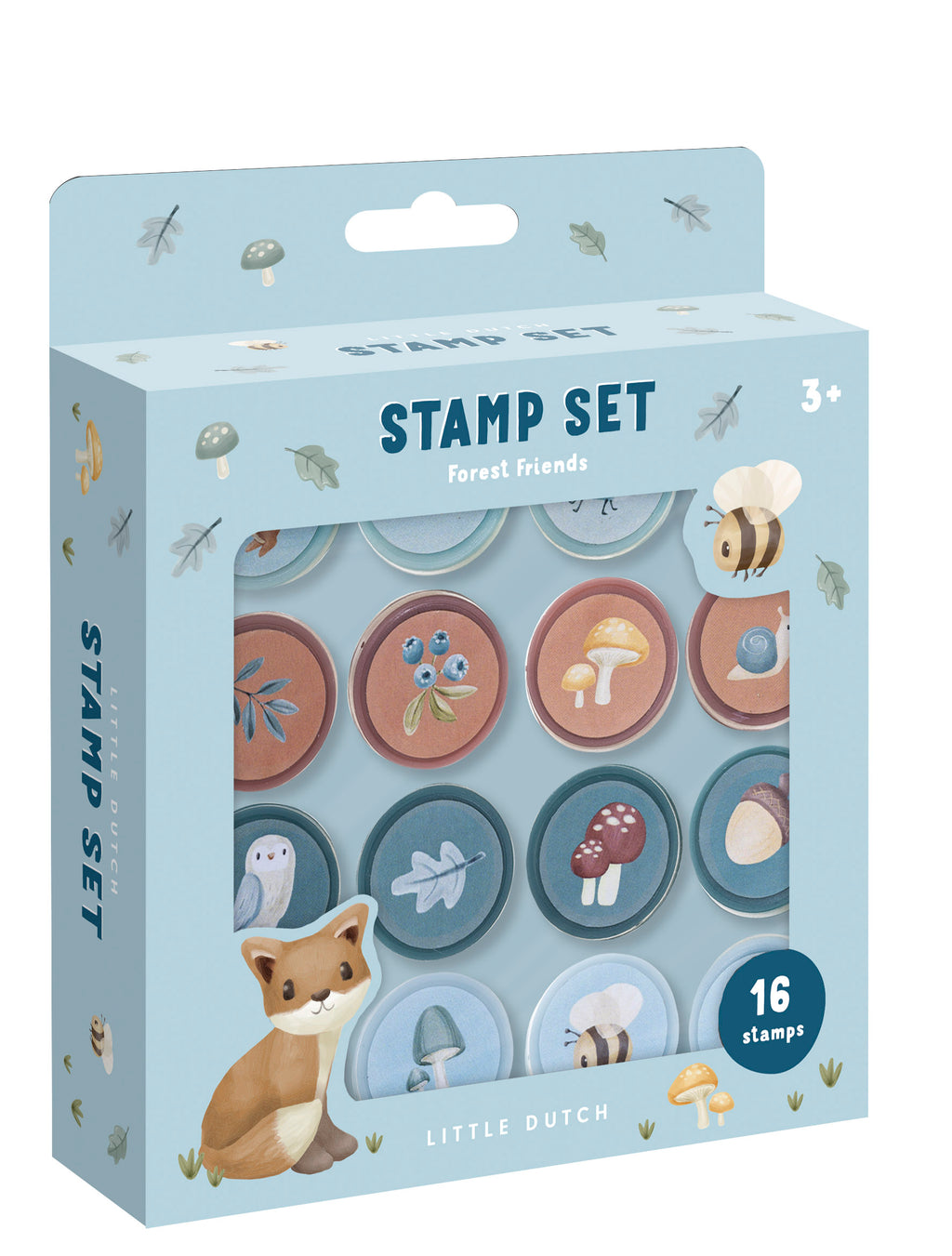 Little Dutch stempelset Forest Friends, verpakking