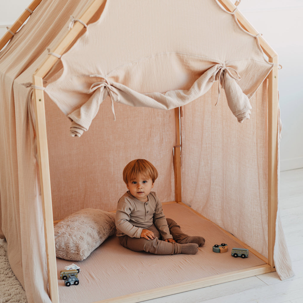 Moje Playhouse Scandi beige, sfeerbeeld 5 in de kinderkamer