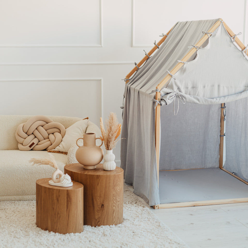 Moje Playhouse Scandi blauw, sfeerbeeld 1 in de kinderkamer