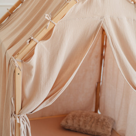 Moje Playhouse Scandi II beige, sfeerbeeld 3 in de kinderkamer