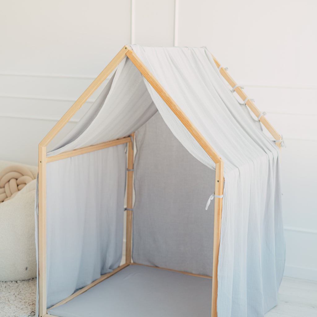 Moje Playhouse Scandi II blauw, sfeerbeeld 2 in de kinderkamer