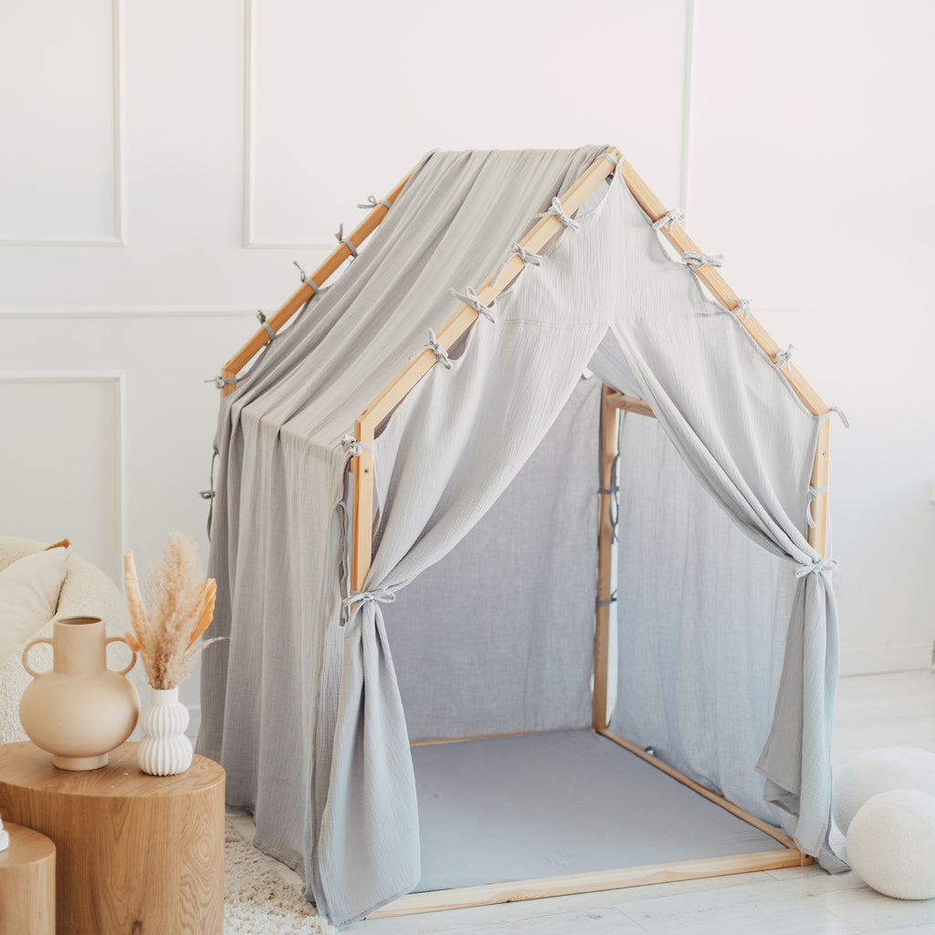 Moje Playhouse Scandi II blauw, sfeerbeeld 4 in de kinderkamer