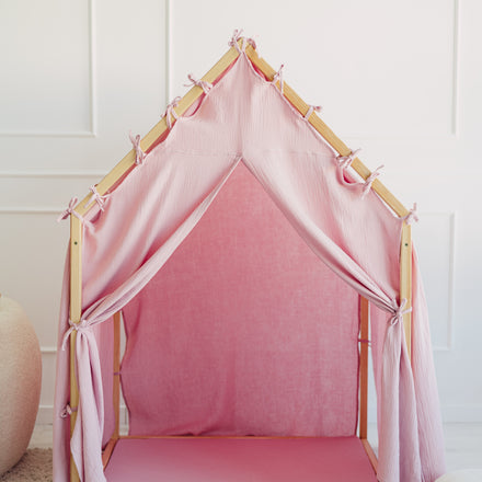 Moje Playhouse Scandi II roze, sfeerbeeld 2 in de kinderkamer