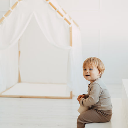 Moje Playhouse Scandi II wit, sfeerbeeld 4 in de kinderkamer