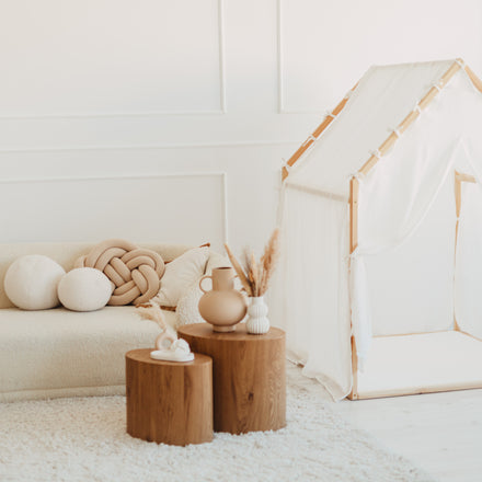 Moje Playhouse Scandi II wit, sfeerbeeld 5 in de kinderkamer