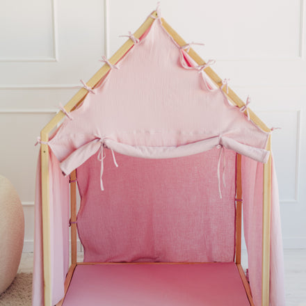 Moje Playhouse Scandi roze, sfeerbeeld 1 in de kinderkamer