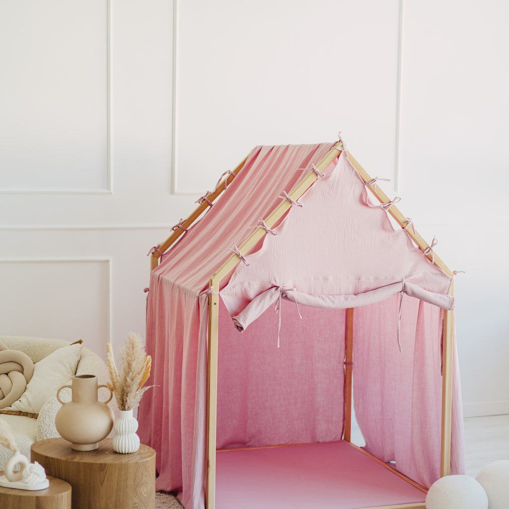 Moje Playhouse Scandi roze, sfeerbeeld 2 in de kinderkamer