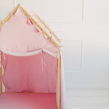 Moje Playhouse Scandi roze, sfeerbeeld 3 in de kinderkamer