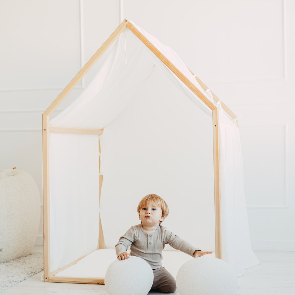 Moje Playhouse Scandi wit, sfeerbeeld 4 in de kinderkamer