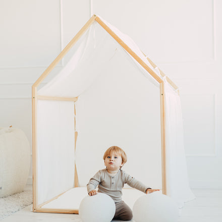 Moje Playhouse Scandi wit, sfeerbeeld 4 in de kinderkamer