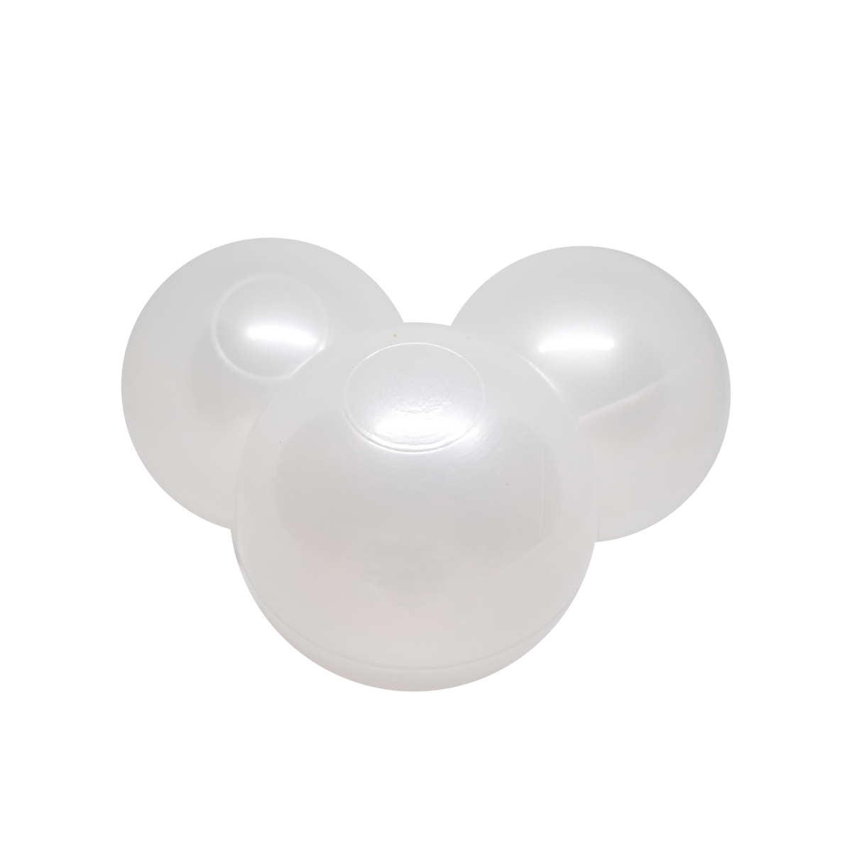 Moje set ballen pearl voor het ballenbad, op witte achtergrond