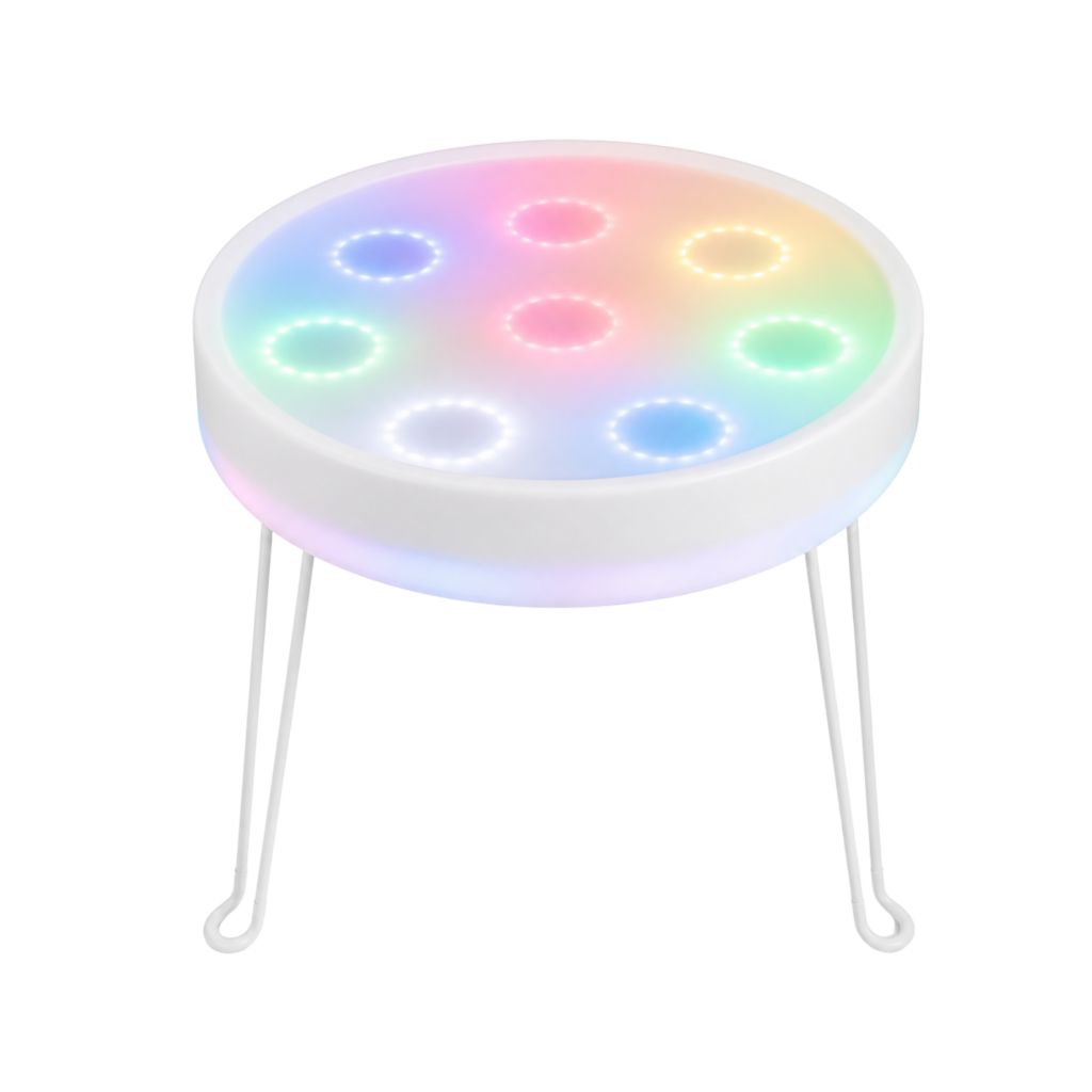 Sense2Play Lumi'Sense interactieve sensorische lichttafel, tafel met gekleurde lichtpunten