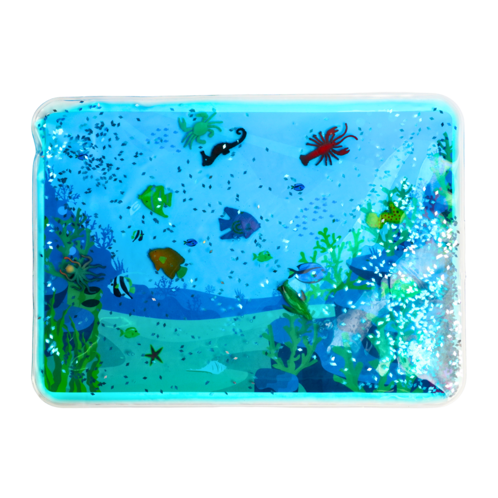 Sense2Play Sensorische Watermat Ocean Animals, vooraanzicht van de watermat