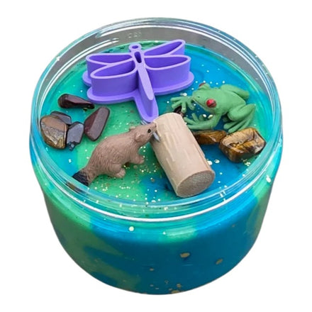 SensoryFun Sensory Dough PondLife speelklei met vijvertopping