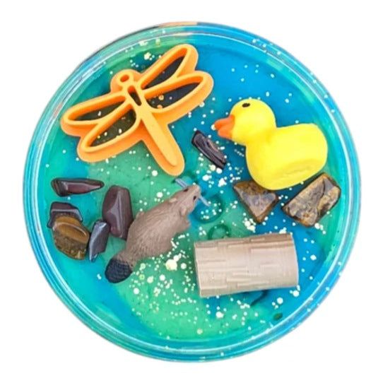 SensoryFun Sensory Dough PondLife potje speelklei