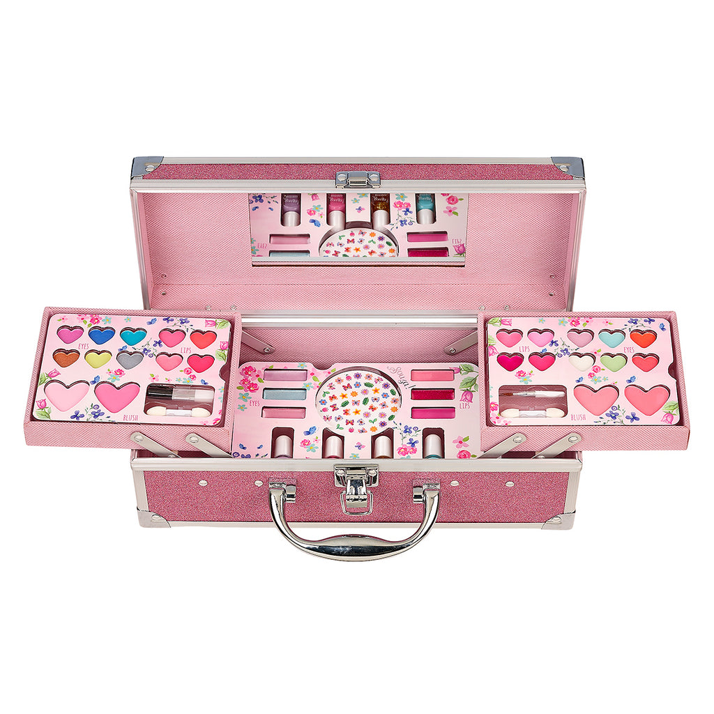 Souza Beauty case luxe met oogschaduw blush en nagellak