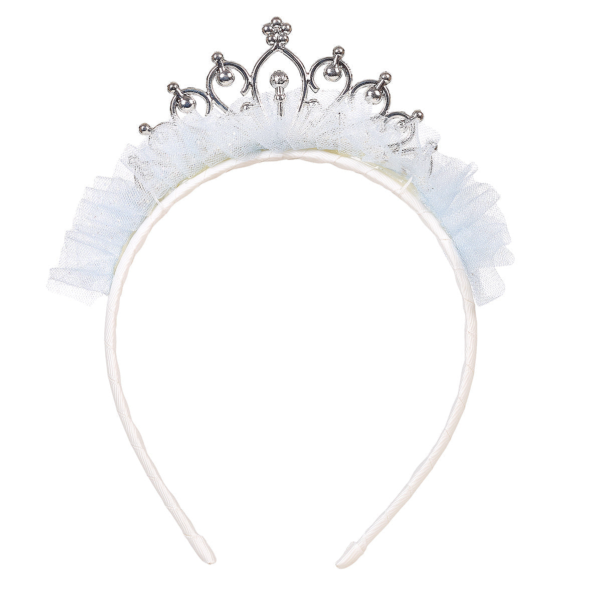 Souza Diadeem Mona Haarband, witte diadeem met sierlijke details