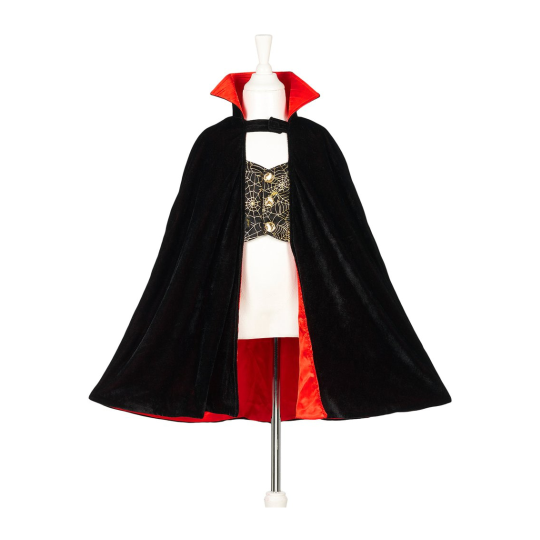 Souza Dracula cape met vampiertanden voor kinderen van 4 tot 8 jaar