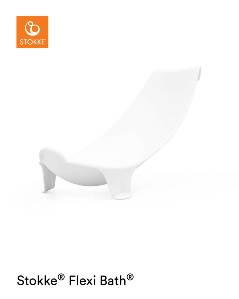 Stokke Flexi Bath + Badinzet Bundle Sandy Beige, badje en badinzet samen