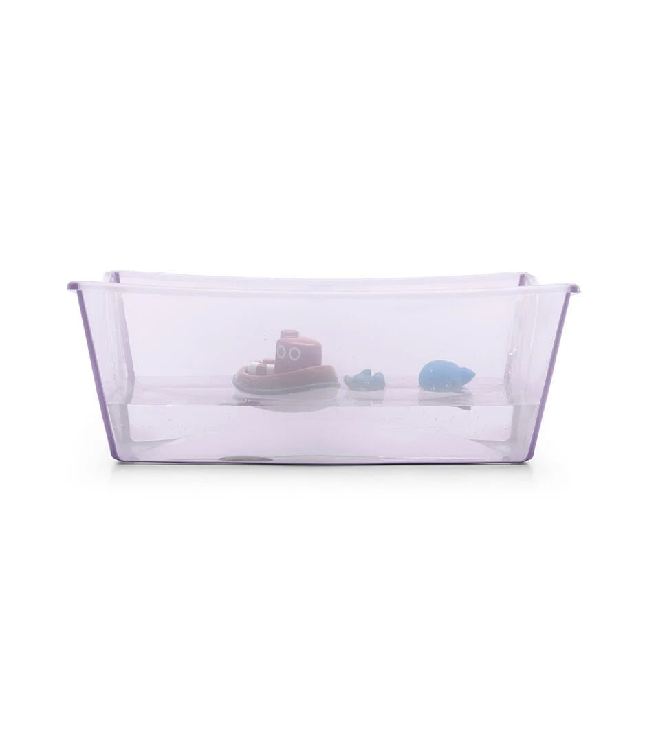 Stokke Flexi Bath XL babybad Lavender, met badspeelgoed