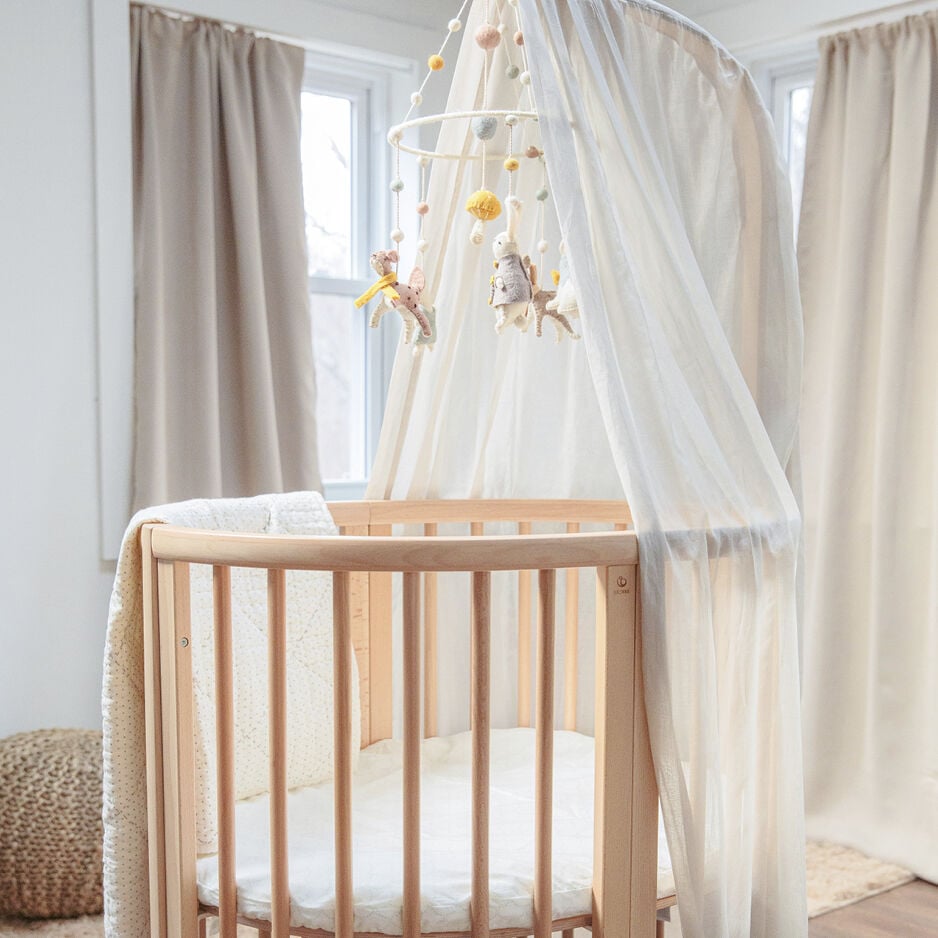 Stokke Sleepi Bedhemel Wit, packshot op witte achtergrond