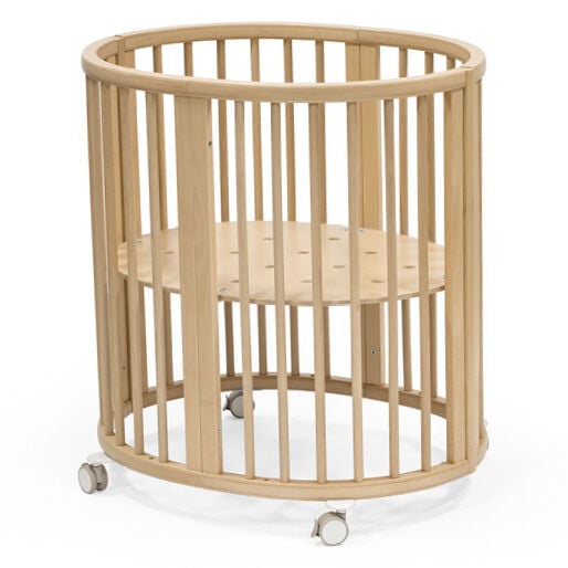 Stokke Sleepi Mini Bed Natural, packshot op witte achtergrond