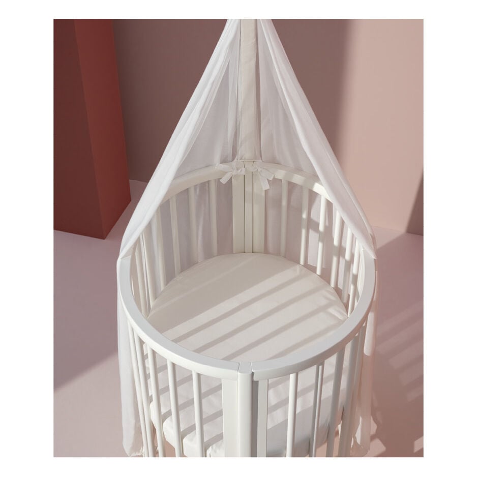 Stokke Sleepi Mini Bed Wit, packshot op witte achtergrond