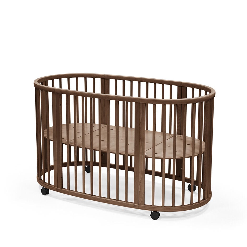 Stokke Sleepi Mini Extensiekit Warm Brown, packshot op witte achtergrond