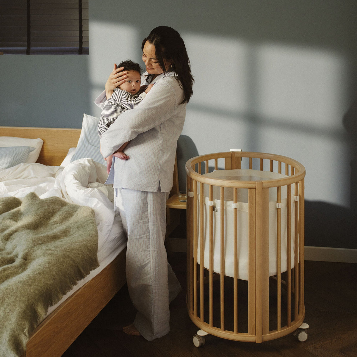Stokke Sleepi Mini Mesh-voering, packshot op witte achtergrond