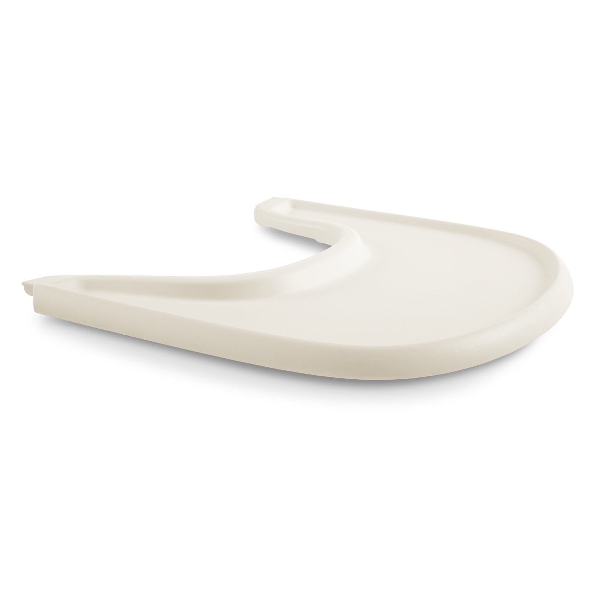 Stokke Tripp Trapp Eettablet Vanilla White, packshot op witte achtergrond