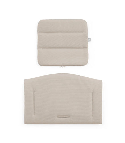 Rug- en zitkussen van het Stokke Tripp Trapp kussen Beige, los